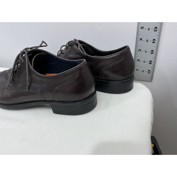 Men’s Cole Haan Grand.05 Brown Leather Lace Up Oxfords Size 10 M - Picture 4 of 9